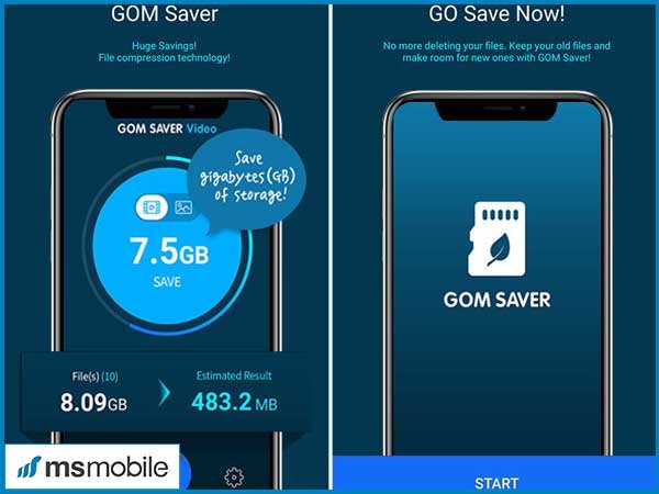 Đầu tiên, bạn cần phải tải ứng dụng GOM Saver